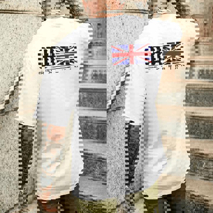 グレートブリテン国旗 ユニオンジャック ブリティッシュアスレチック チーム スポーツ メンズTシャツ バックプリント 彼への贈り物