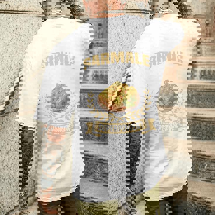 サルマレ好き セルビアン I Makearmale Disappearルーマニア料理 長袖tシャツ メンズTシャツ バックプリント 彼への贈り物