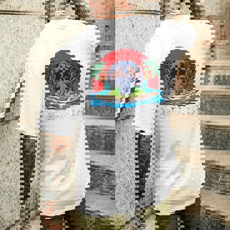 サンタクルーズ カリフォルニア ヴィンテージ レトロ 長袖tシャツ メンズTシャツ バックプリント 彼への贈り物