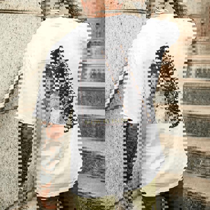 ジェフベック_001 メンズTシャツ バックプリント 彼への贈り物