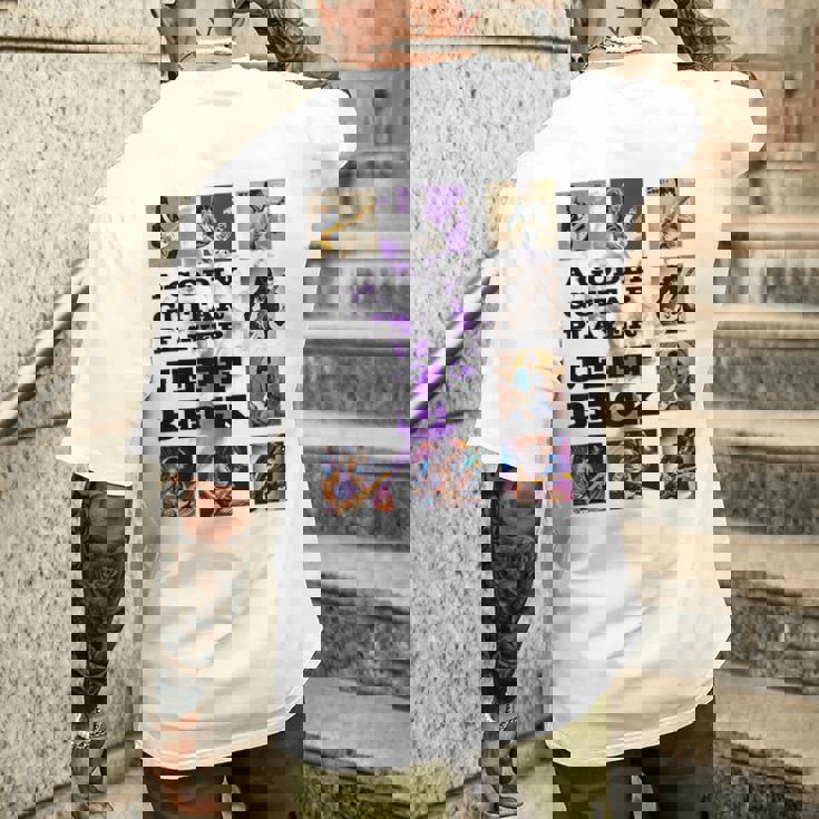 ジェフベック_005 メンズTシャツ バックプリント 彼への贈り物