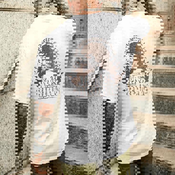 ジェームズ・ブラウン ファンクのゴッドファーザー メンズTシャツ バックプリント 彼への贈り物