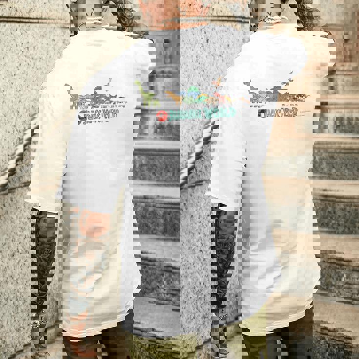 ジュラシック・ワールド Loose Illust メンズTシャツ バックプリント 彼への贈り物