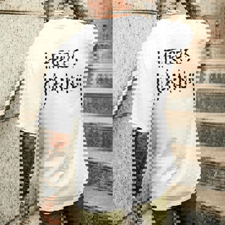 ジョニー メンズTシャツ バックプリント 彼への贈り物