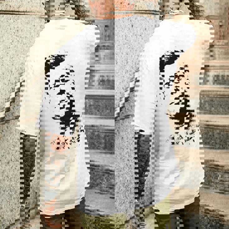 ジョン・F・ケネディ アメリカ大統領 メンズTシャツ バックプリント 彼への贈り物