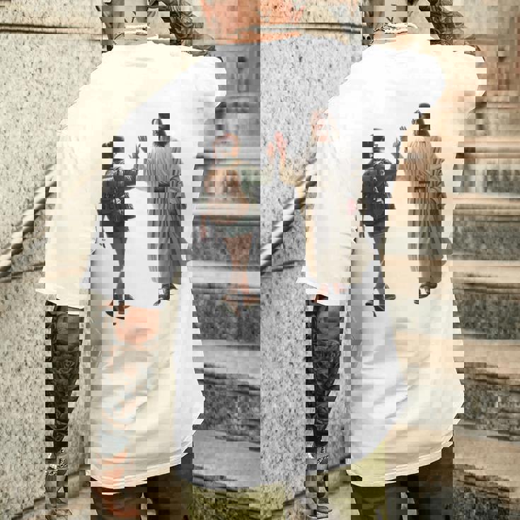 ジーザス Give Me The Five メンズTシャツ バックプリント 彼への贈り物