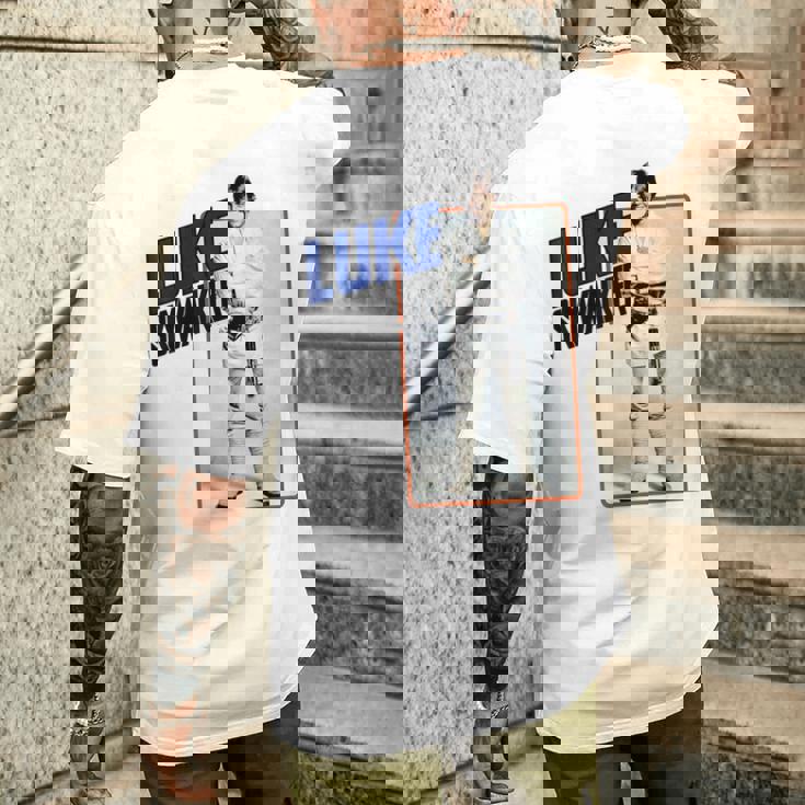 スター・ウォーズ ルーク・スカイウォーカー スマイルカードグラフィックtシャツ メンズTシャツ バックプリント 彼への贈り物