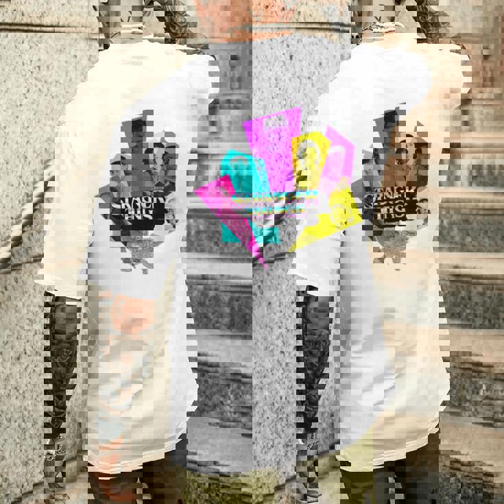 ストレンジャー・シングス The Party Memphis スプラッシュファン 記念品 メンズTシャツ バックプリント 彼への贈り物