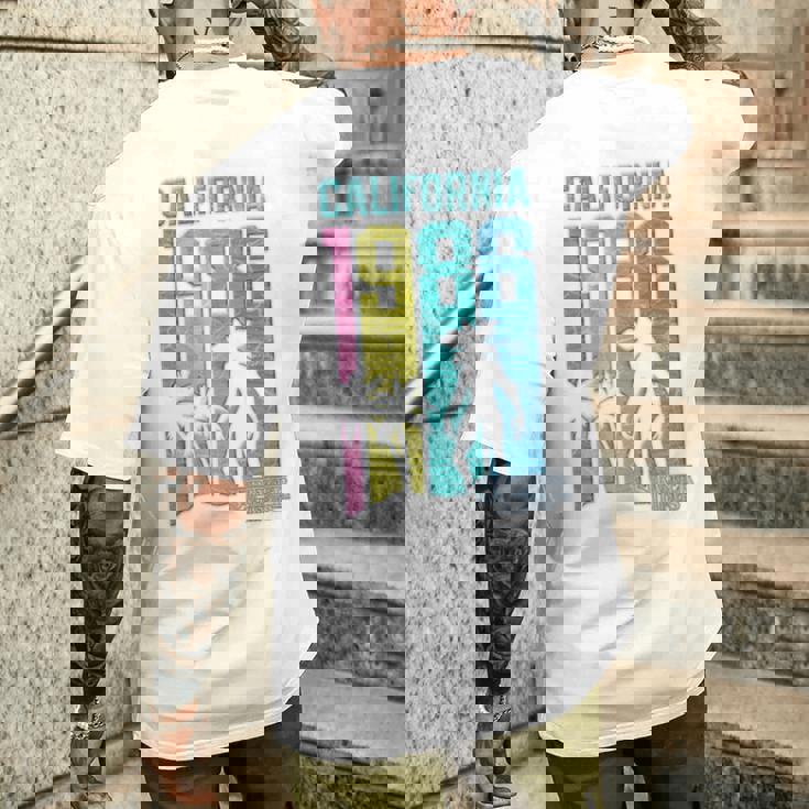 ストレンジャー・シングス デモゴルゴン カリフォルニア 1986年 ファン記念品 長袖tシャツ メンズTシャツ バックプリント 彼への贈り物