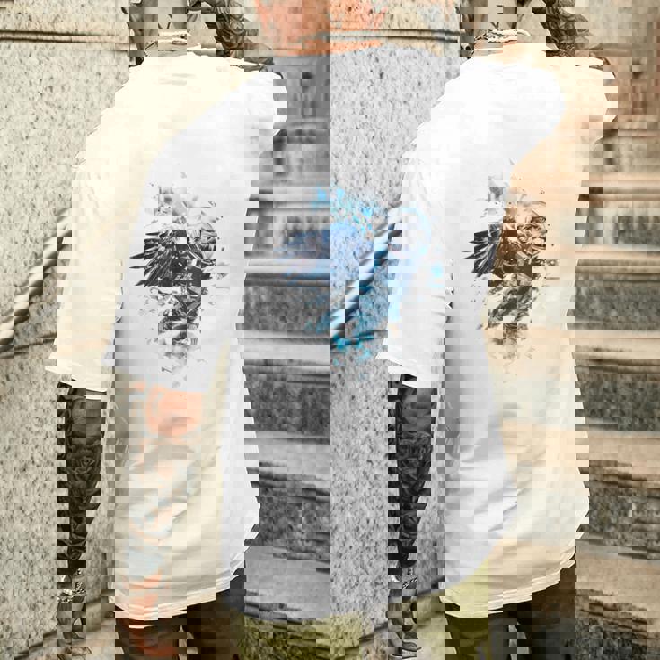 スペースイーグル アストロノート アドベンチャー メンズTシャツ バックプリント 彼への贈り物