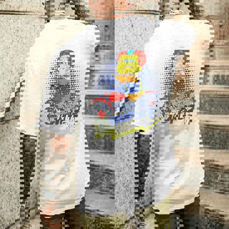 スポンジボブ スクエアパンツ スポンジボブ Watch This メンズTシャツ バックプリント 彼への贈り物