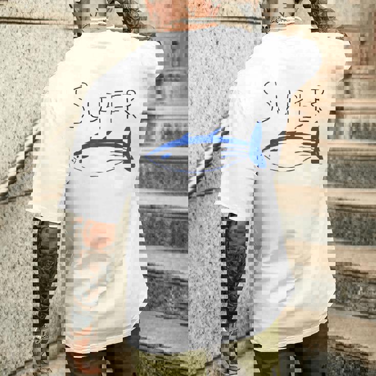 スーパー マグロ 魚 陸軍 友達 ギフト K-Pop メンズTシャツ バックプリント 彼への贈り物