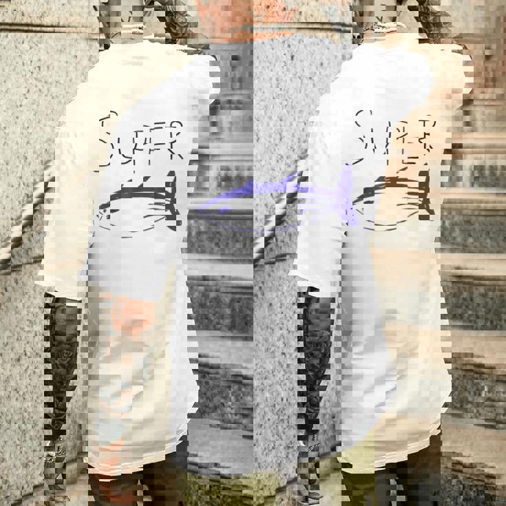 スーパーマグロジン メンズTシャツ バックプリント 彼への贈り物