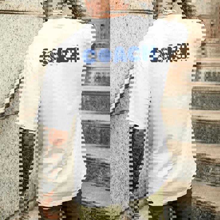 スーパー水球スポーツ シンプル水球コーチ Coach Water-Polo メンズTシャツ バックプリント 彼への贈り物