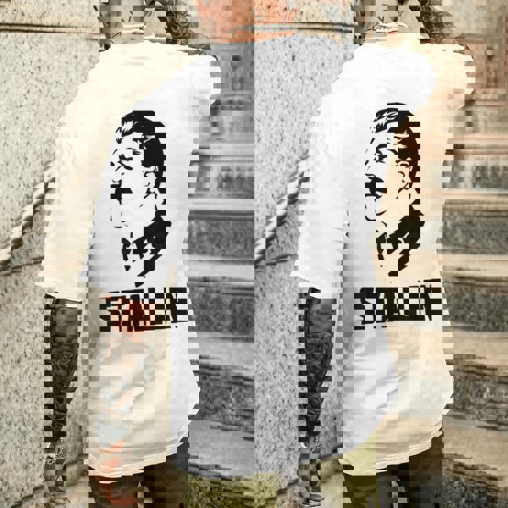 ソビエト指導者ヨシフスターリンシャツソ連共産主義の歴史 メンズTシャツ バックプリント 彼への贈り物