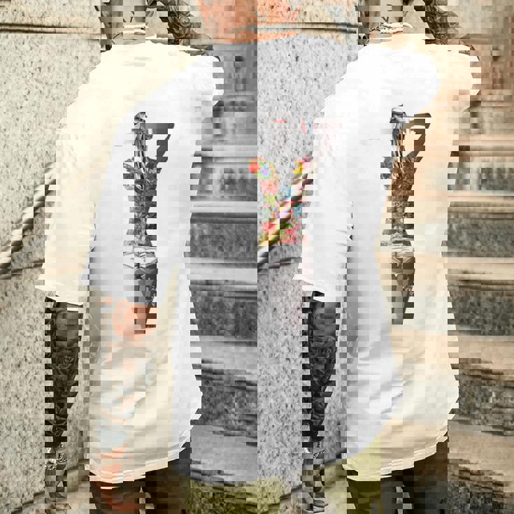 タトゥー レディース アートtシャツ モチーフ セクシータトゥー レディース メンズ メンズTシャツ バックプリント 彼への贈り物