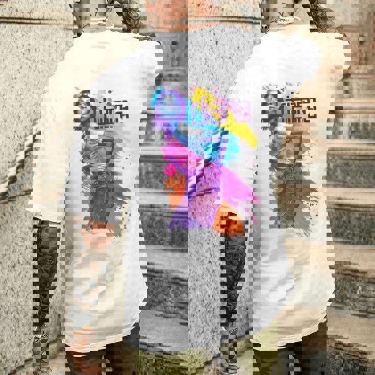 ダイアナ・ロス N ジーンズ メンズTシャツ バックプリント 彼への贈り物