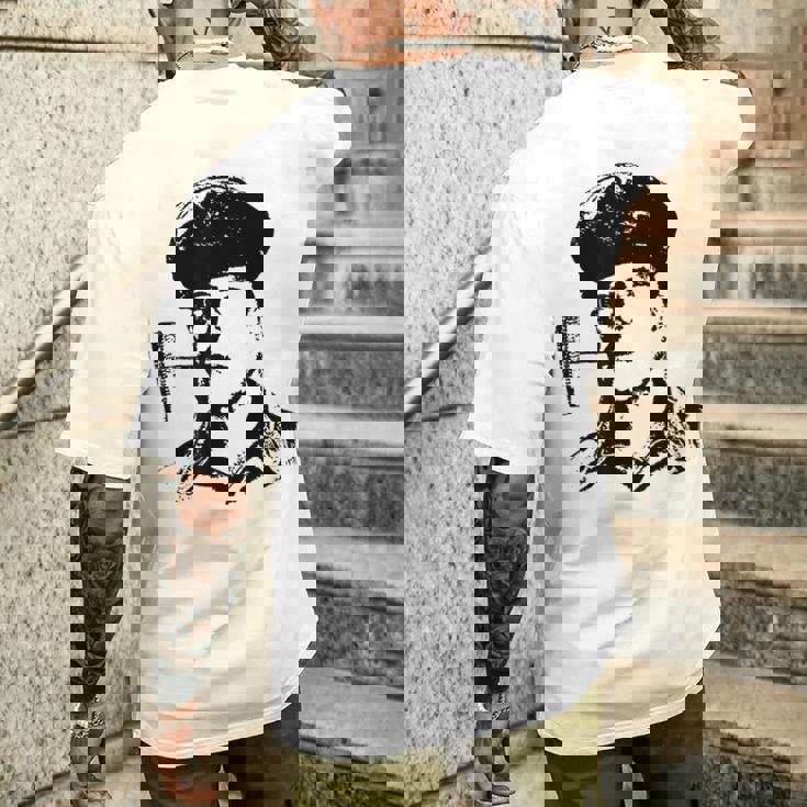 ダグラス マッカーサー アメリカ陸軍退役軍人 Ww2 メンズTシャツ バックプリント 彼への贈り物