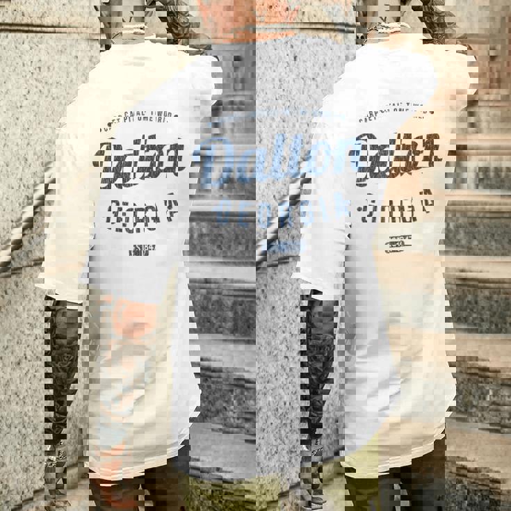 ダルトン ジョージア レトロ ヴィンテージ お土産 Ga ダルトン メンズTシャツ バックプリント 彼への贈り物