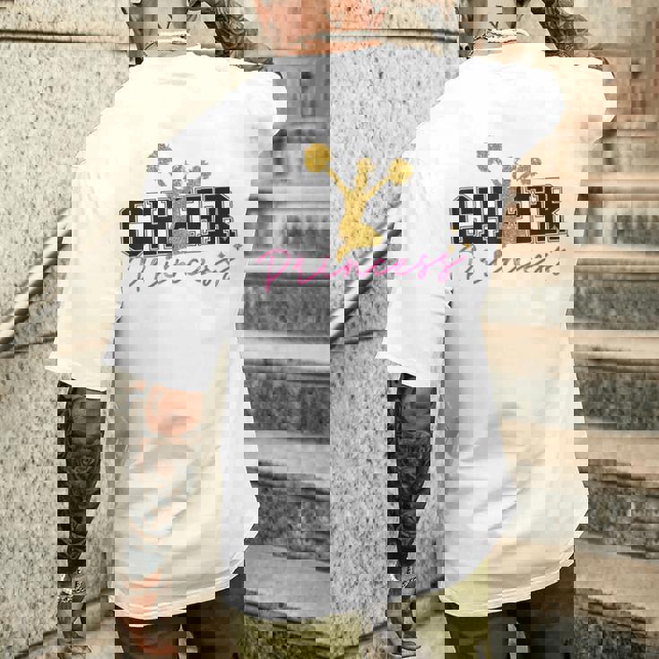 チア チアリーディング チアプリンセス メンズTシャツ バックプリント 彼への贈り物