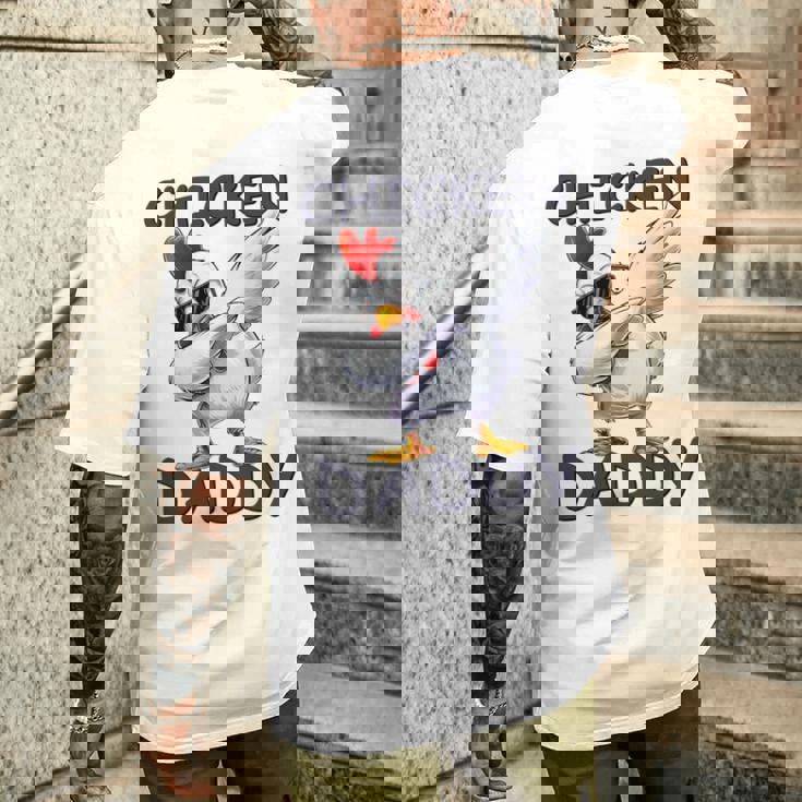 チキン パパ ニワトリ 父 チキン ジャンパー 農家 父の日 長袖tシャツ メンズTシャツ バックプリント 彼への贈り物