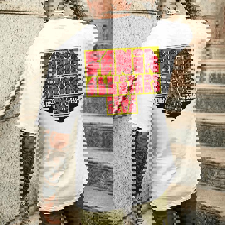 チーター・ファニア・オールスターズでのクラシック・レコーディング・レコーディング・ライブ メンズTシャツ バックプリント 彼への贈り物