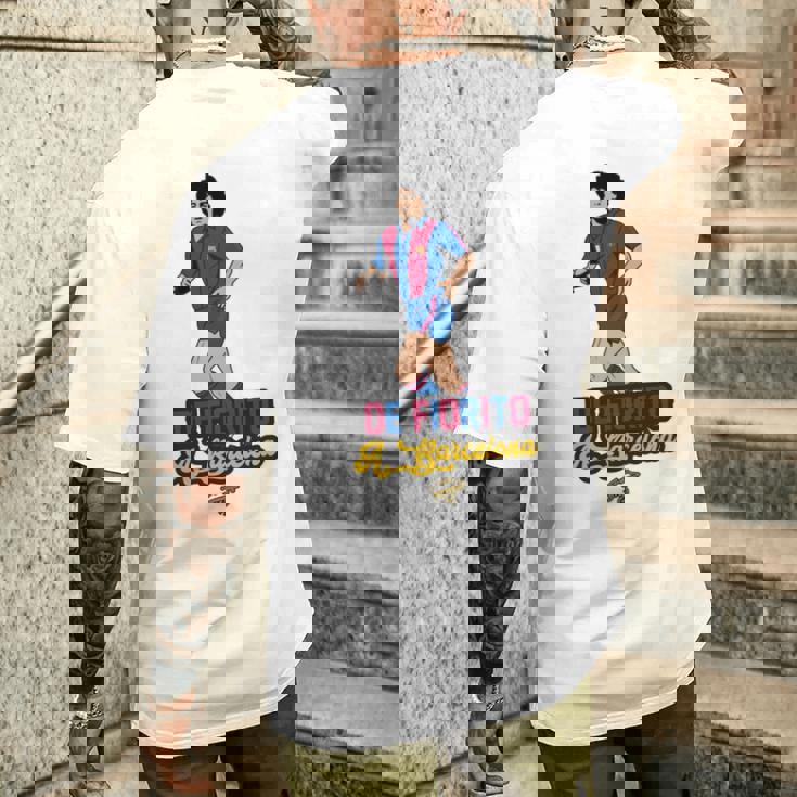 デ・フィオリト 長袖tシャツ メンズTシャツ バックプリント 彼への贈り物