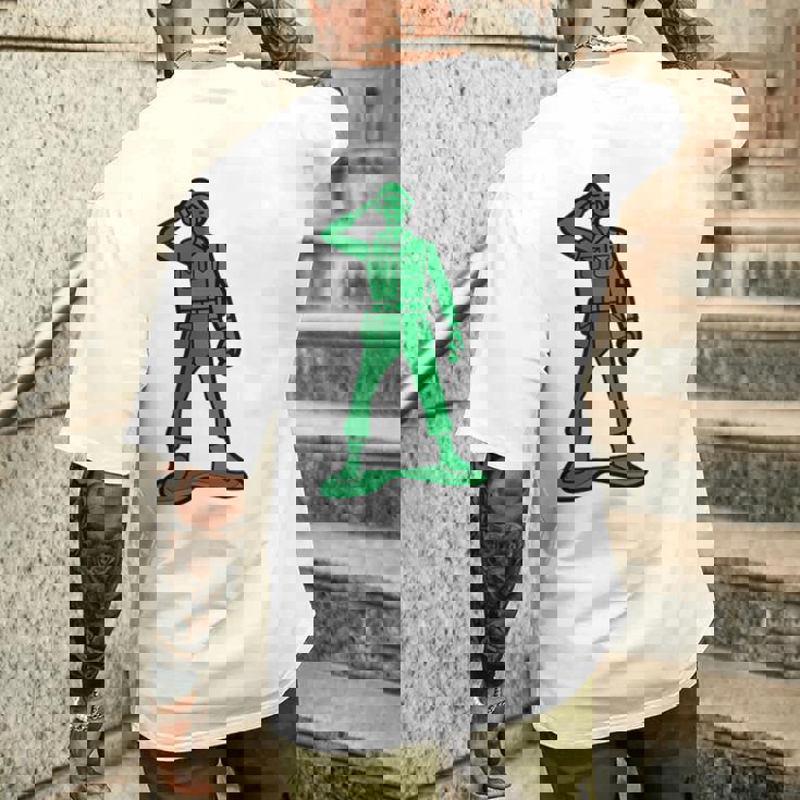 トイ・ソルジャー メンズTシャツ バックプリント 彼への贈り物