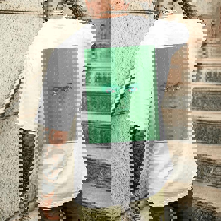 ドリミ4周年記念 壁（獅子丸 孝臣） メンズTシャツ バックプリント 彼への贈り物