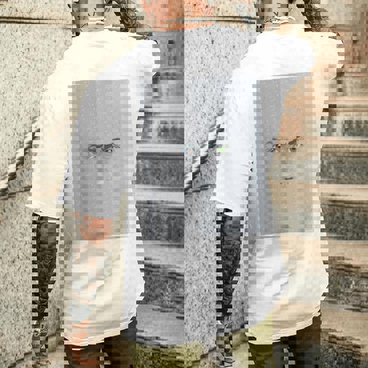 ドリミ4周年記念 壁（白華 時雨） メンズTシャツ バックプリント 彼への贈り物