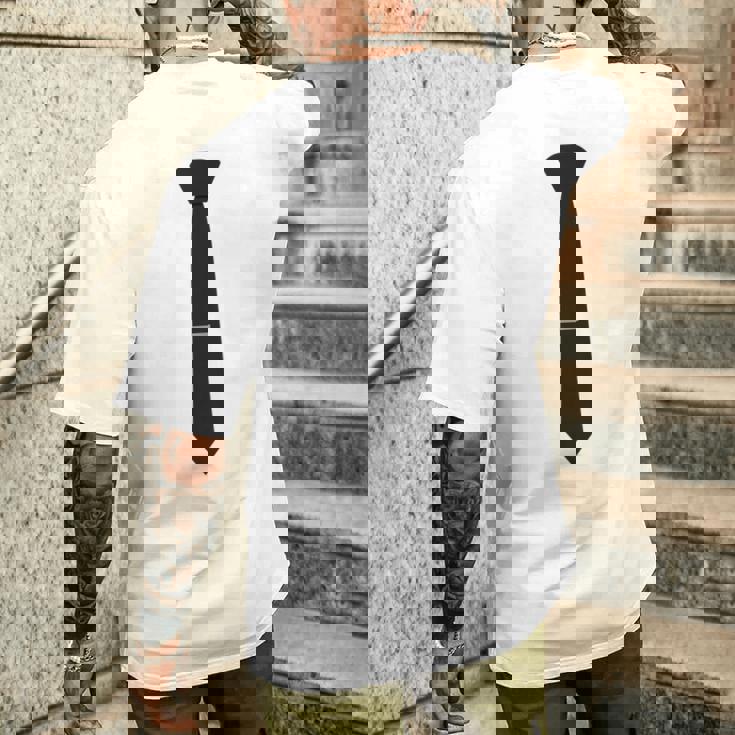 ネクタイ【黒】ネクタイピン おしゃれ シンプル メンズ キッズ レディース ウケ狙い 面白い おもしろ 個性的な メンズTシャツ バックプリント 彼への贈り物