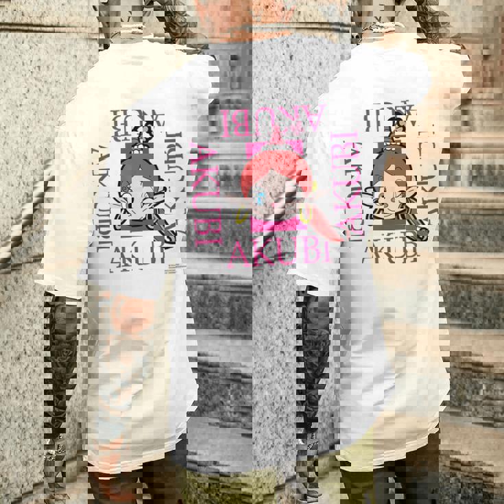 ハクション大魔王 B メンズTシャツ バックプリント 彼への贈り物