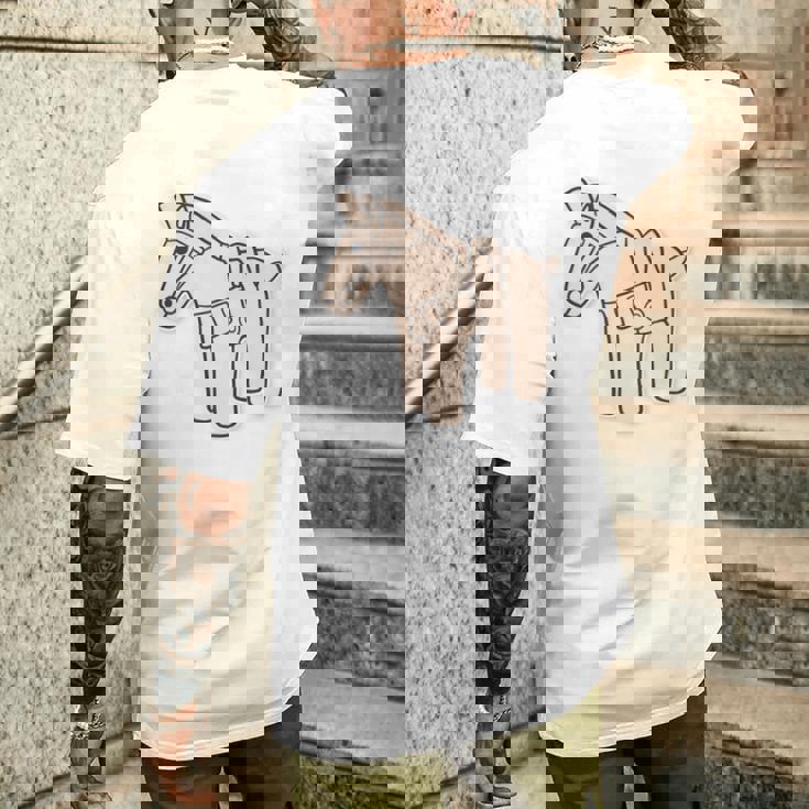 ハニワの馬 埴輪【ゆるフレンズ】歴史土器 シンプル かわいい イラスト 長袖tシャツ メンズTシャツ バックプリント 彼への贈り物