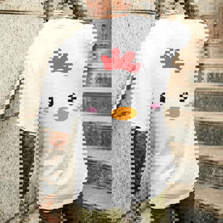 ハロウィン Diy 動物 ひよこコスチューム メンズTシャツ バックプリント 彼への贈り物