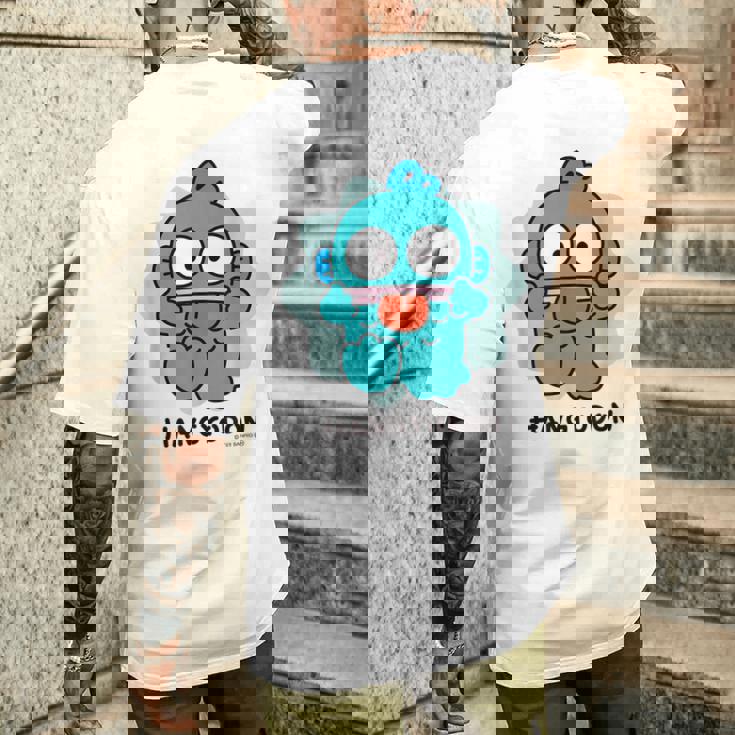 ハンギョドン へんがお ダークカラー メンズTシャツ バックプリント 彼への贈り物