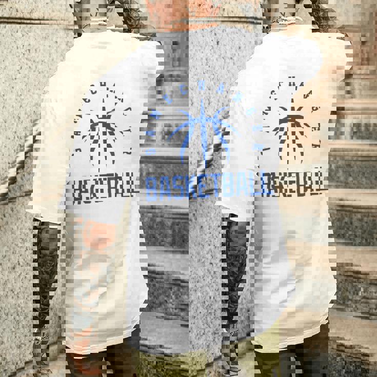 バスケットボール ゲームチェンジャー バスケ好きにオススメ メンズTシャツ バックプリント 彼への贈り物