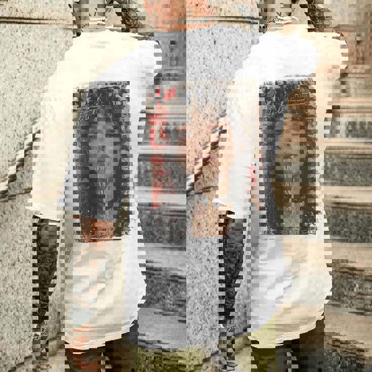 バックプリントtシャツ ピンナップガール ラーメン ヌードル アニメ マンガ アジアン ラーメン メンズTシャツ バックプリント 彼への贈り物