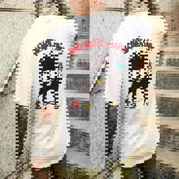 バッドばつ丸 まるばつジャッジ メンズTシャツ バックプリント 彼への贈り物