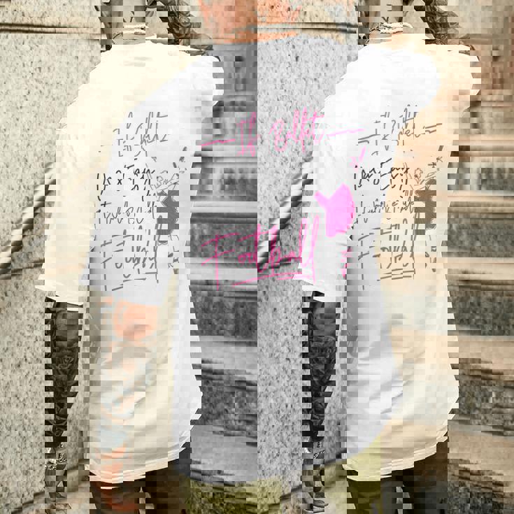 バレエダンサー ダンスガール バレリーナ If Ballet Was Easy It メンズTシャツ バックプリント 彼への贈り物