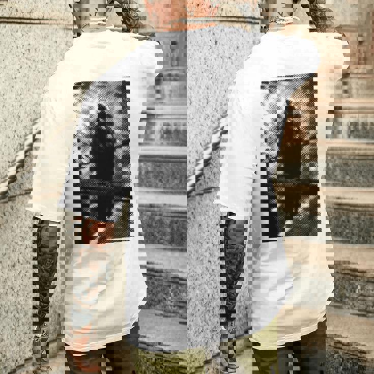 パンク ロック モード モッズ 半袖 かっこいい おしゃれ 大きいサイズ フォトプリント 春夏 ブランド 動物 烏 メンズTシャツ バックプリント 彼への贈り物