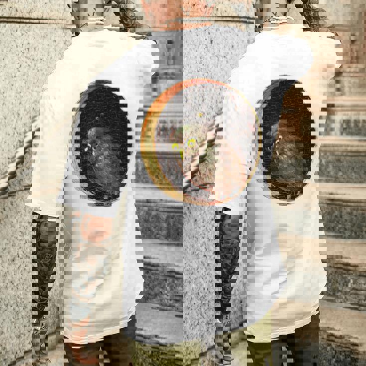 ヒエロニムス・ボス フクロウの大地の庭 メンズTシャツ バックプリント 彼への贈り物