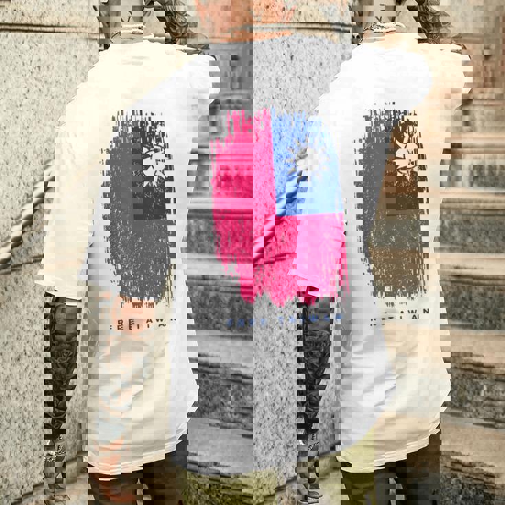 フリー台湾 メンズTシャツ バックプリント 彼への贈り物