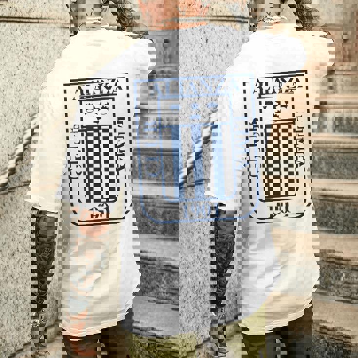 ペルーシャツ ペルー製 Alianza Lima ペルー人 メンズ レディース サッカー メンズTシャツ バックプリント 彼への贈り物