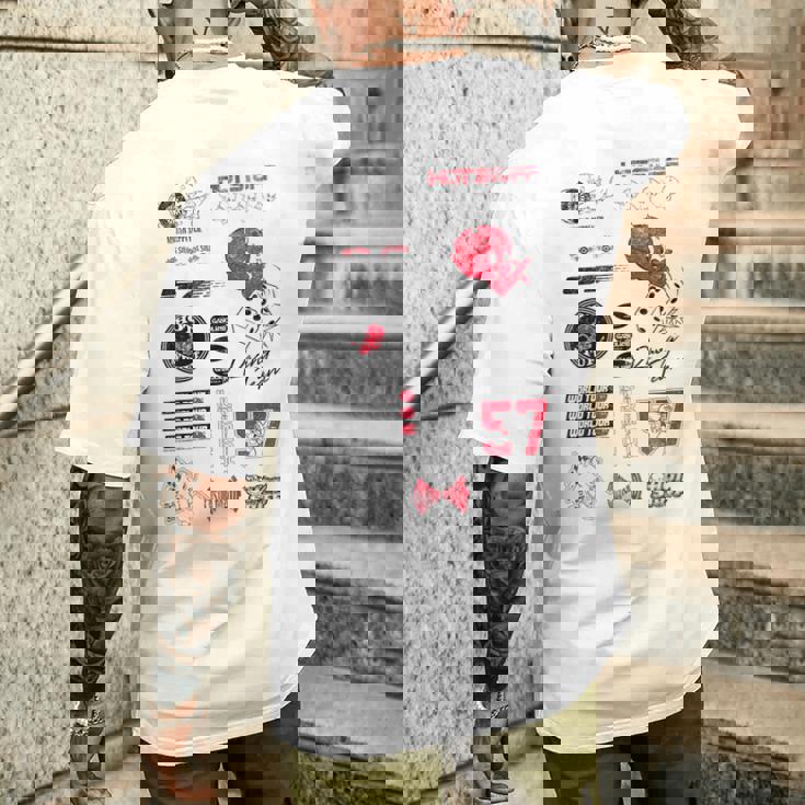 ホット・スタッフ・レーシング・チーム メンズTシャツ バックプリント 彼への贈り物