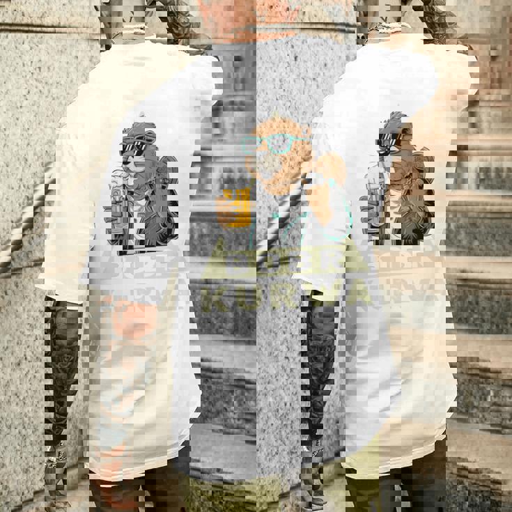 ボブ・クルワ ロッキースタイル ボブ・クルワ ポーランド・ボーバー・クルワ 長袖tシャツ メンズTシャツ バックプリント 彼への贈り物