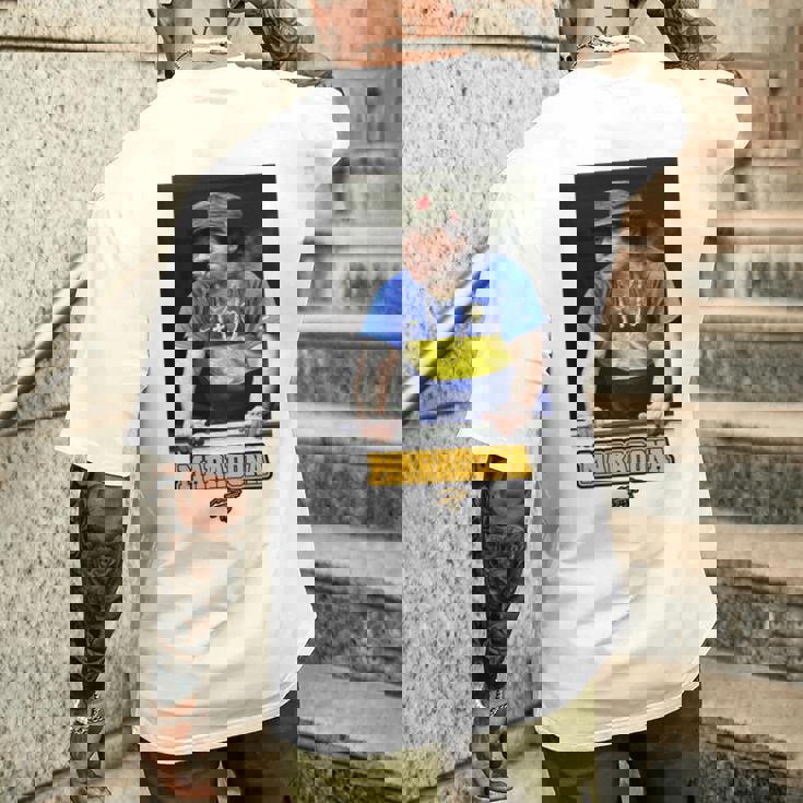 マラドーナ ボカハバノ 長袖tシャツ メンズTシャツ バックプリント 彼への贈り物