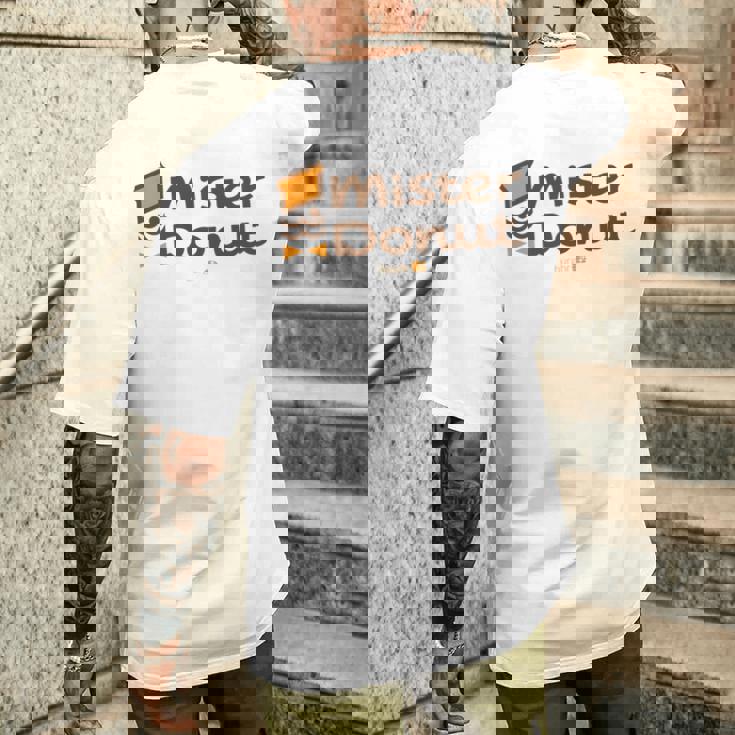 ミスタードーナツ 長袖tシャツ メンズTシャツ バックプリント 彼への贈り物