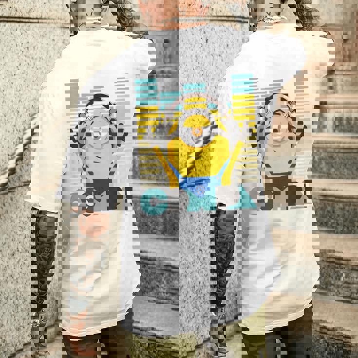 ミニオン Compai メンズTシャツ バックプリント 彼への贈り物