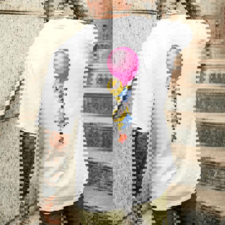 ミニオン Water Colorballoongum メンズTシャツ バックプリント 彼への贈り物