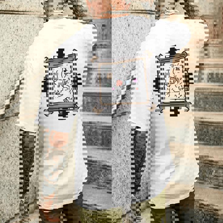 ミロのスタイルで メンズTシャツ バックプリント 彼への贈り物